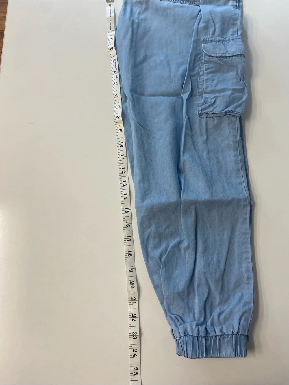 Indigo Rising Jegging Fabric Cargo Pants with Belt excellent condition YA size S